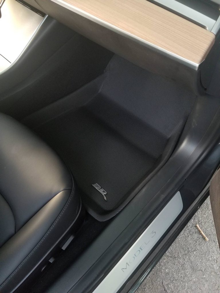 tesla model 3 floormats 3d maxpider