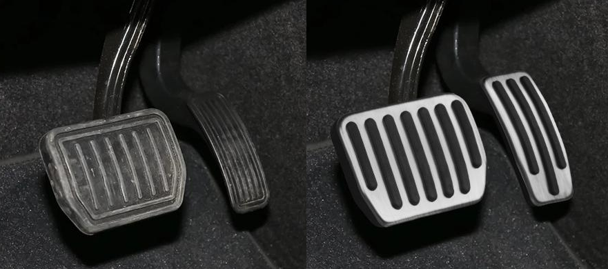 tesla model 3 pedals