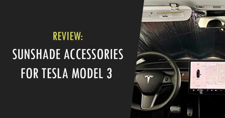 best Tesla Model 3 Sunshade