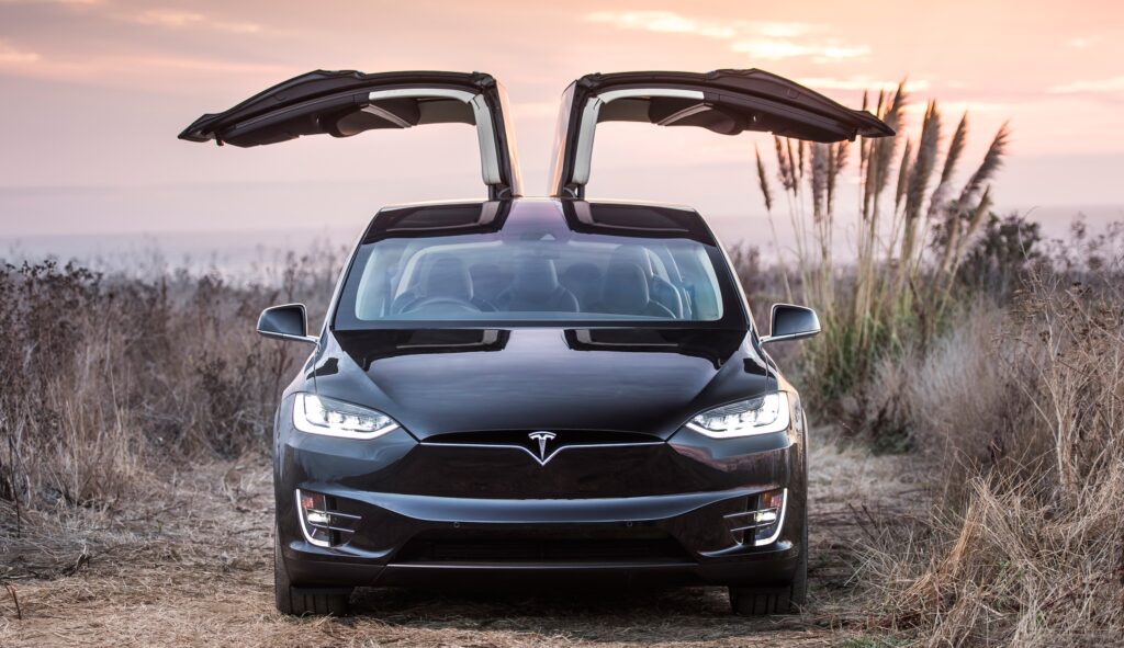 Model X Falcon-wing doors