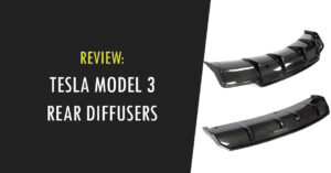 tesla model 3 rear diffuser