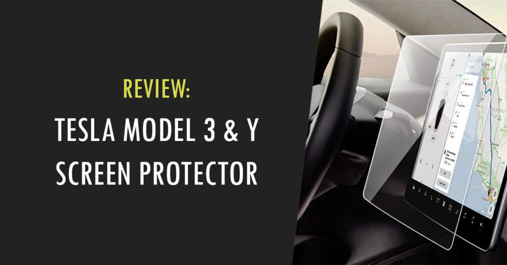 Tesla Model 3 & Y Touch Screen Protectors Matte & AntiScratch