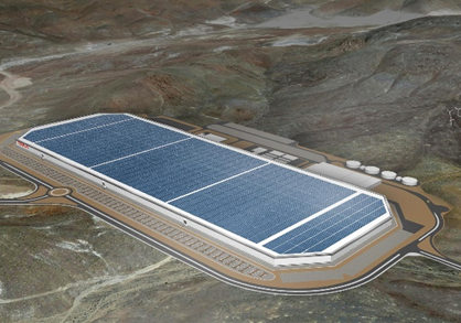 nevada gigafactory battery assembly