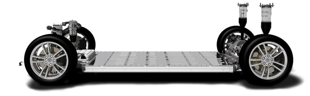 tesla battery pack diagram